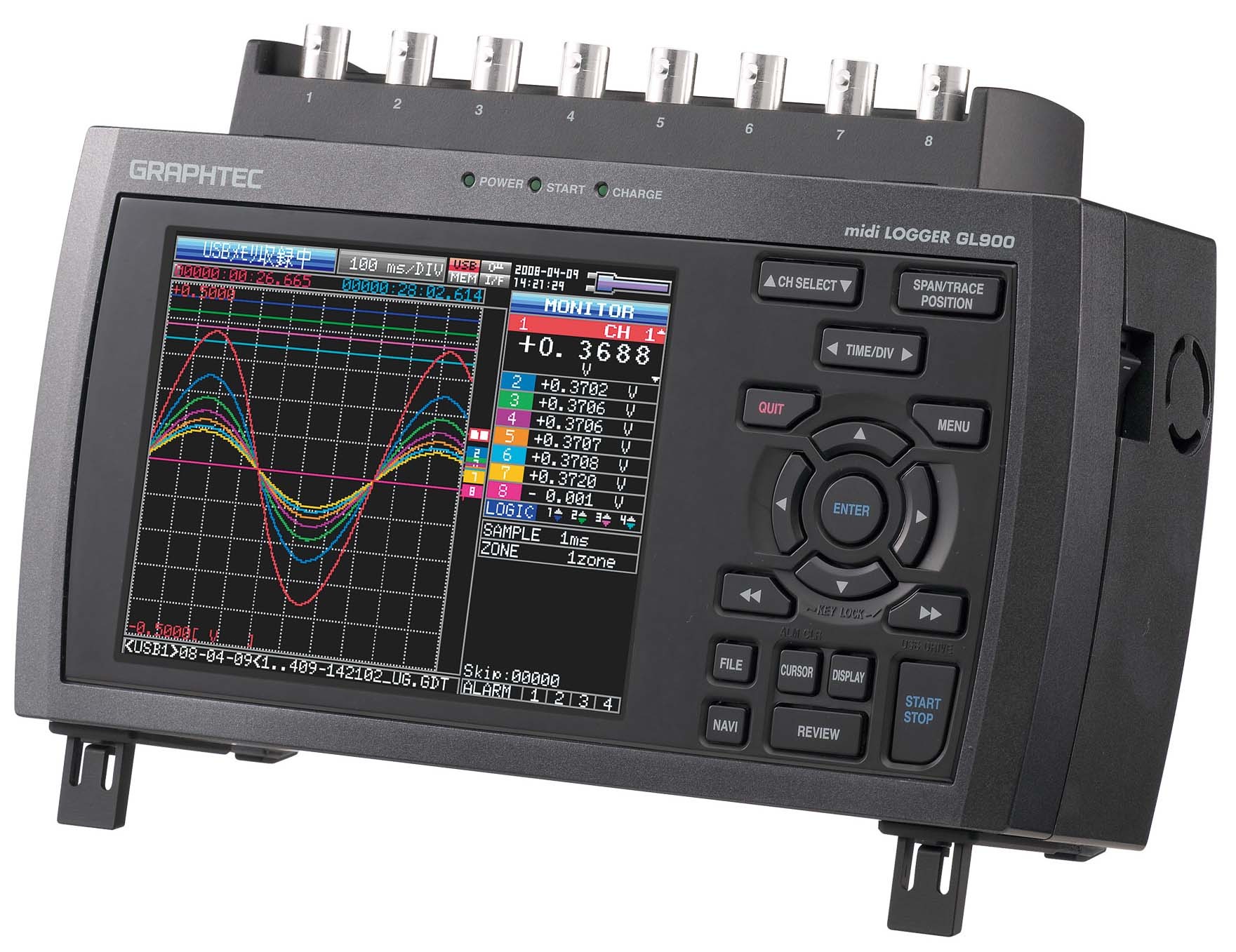 Outil Topographie GPS Transystem GL770M - Enregistreur De Données GNSS GPS-GLONASS Enregistreur Données GNSS
